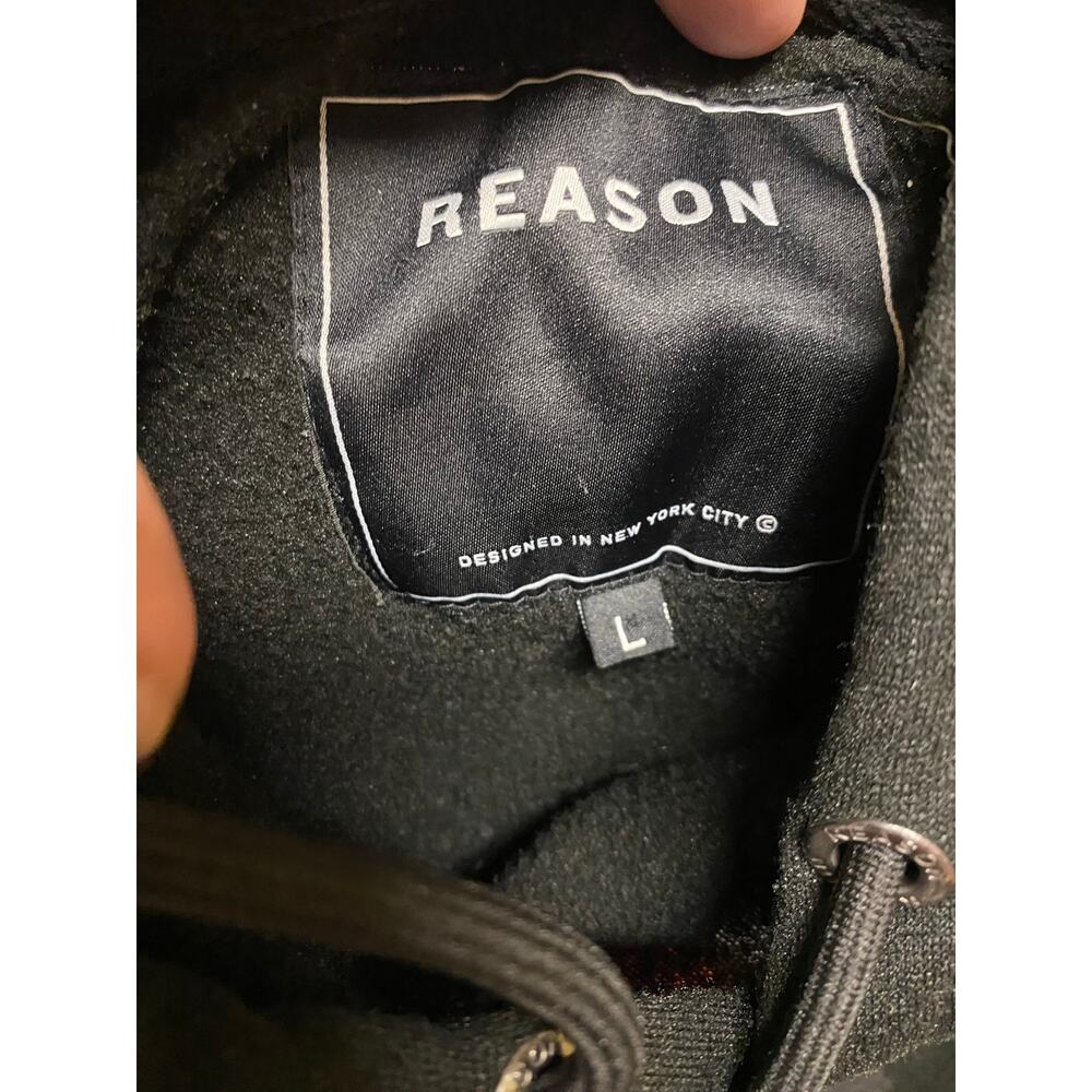 Reason Malcolm X M Pull-Over Hoodie Size Large - Picture 2 of 3
